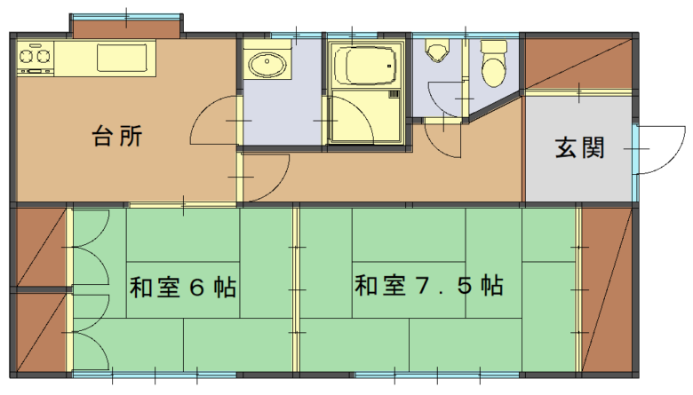 70-1間取図(間取)