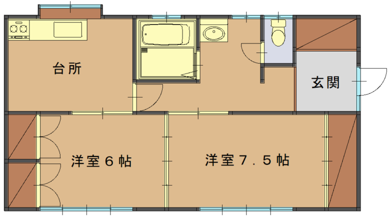 70-2間取図(間取)